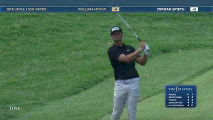 William Mouw | Round 3 | 16th hole | Shot 2 | 2026 THE PLAYERS