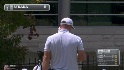 Sepp Straka | Round 1 | 5th hole | Shot 5 | 2025 FedEx St. Jude