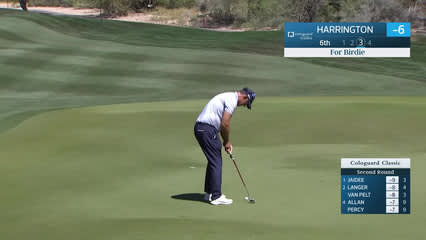 Padraig Harrington | Round 2 | 6th hole | Shot 4 | 2026 Cologuard