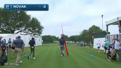 Andrew Novak | Round 1 | 17th hole | Shot 1 | 2025 Charles Schwab