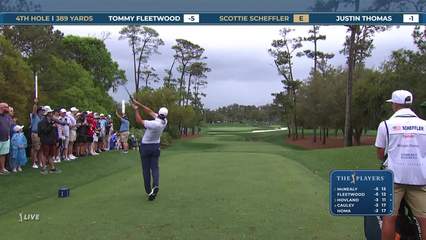 Scottie Scheffler | Round 1 | 4th hole | Shot 1 | 2026 THE PLAYERS