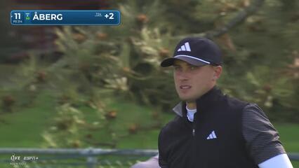 Ludvig Åberg | Round 2 | 11th hole | Shot 1 | 2025 Genesis