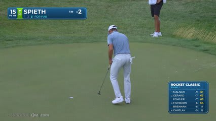 Jordan Spieth | Round 1 | 15th hole | Shot 3 | 2026 Rocket Classic
