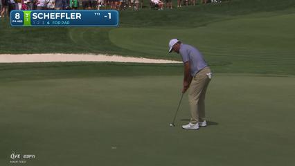 Scottie Scheffler | Round 1 | 8th hole | Shot 4 | 2026 Arnold Palmer