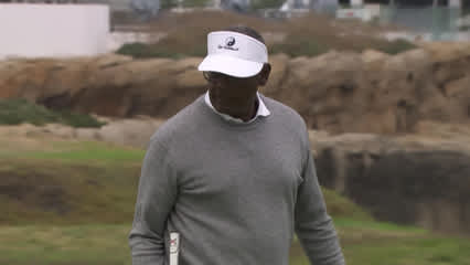 Vijay Singh | Round 3 | 17th hole | Shot 3 | 2025 Pure Insurance