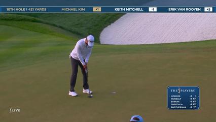 Michael Kim | Round 2 | 10th hole | Shot 6 | 2026 THE PLAYERS