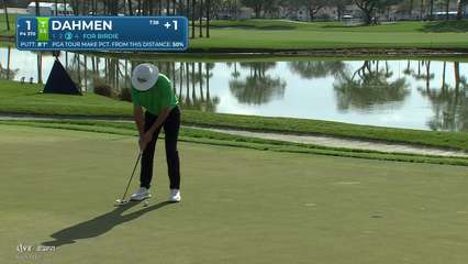 Joel Dahmen | Round 1 | 1st hole | Shot 4 | 2026 Cognizant Classic