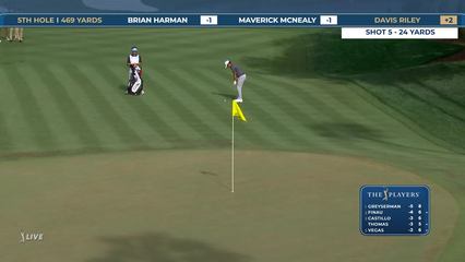 Davis Riley | Round 1 | 5th hole | Shot 5 | 2026 THE PLAYERS