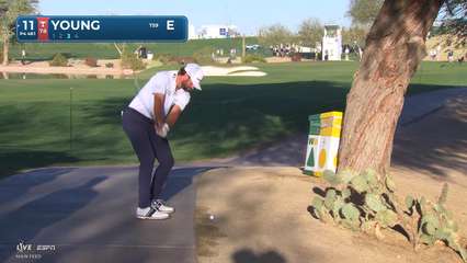 Cameron Young | Round 2 | 11th hole | Shot 3 | 2026 WM Phoenix Open