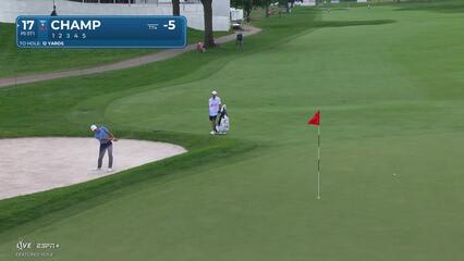 Cameron Champ | Round 2 | 17th hole | Shot 3 | 2025 Rocket Classic