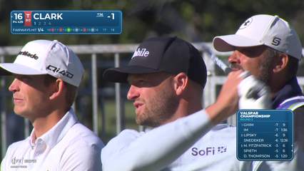 Wyndham Clark | Round 2 | 16th hole | Shot 1 | 2026 Valspar