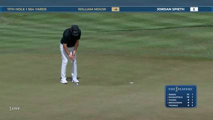 William Mouw | Round 3 | 11th hole | Shot 4 | 2026 THE PLAYERS
