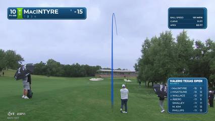 Robert MacIntyre | Round 3 | 10th hole | Shot 2 | 2026 Valero