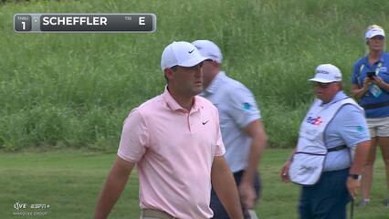 Scottie Scheffler | Round 1 | 1st hole | Shot 4 | 2025 FedEx St. Jude