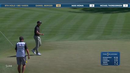 Daniel Berger | Round 2 | 9th hole | Shot 4 | 2026 THE PLAYERS