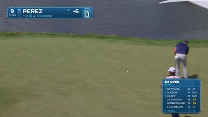 Victor Perez | Round 3 | 9th hole | Shot 3 | 2025 3M Open