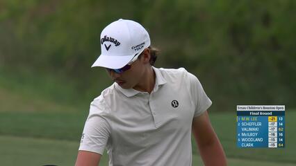 Min Woo Lee | Round 4 | 14th hole | Shot 2 | 2025 Houston Open