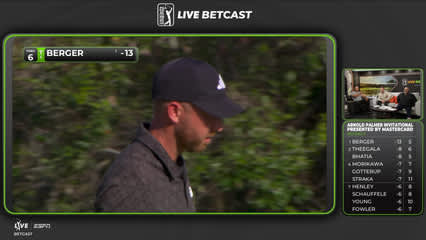 Daniel Berger | Round 3 | 6th hole | Shot 5 | 2026 Arnold Palmer
