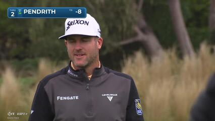Taylor Pendrith | Round 3 | 2nd hole | Shot 4 | 2025 AT&T Pebble Beach