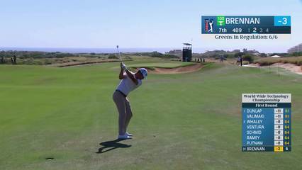 Michael Brennan | Round 1 | 7th hole | Shot 2 | 2025 World Wide Technology