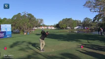 Viktor Hovland | Round 2 | 12th hole | Shot 1 | 2025 Valspar