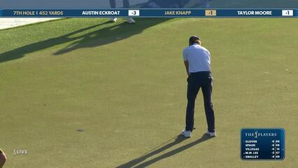Jake Knapp | Round 1 | 7th hole | Shot 4 | 2025 THE PLAYERS