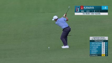 Takumi Kanaya | Round 3 | 8th hole | Shot 2 | 2026 Cognizant Classic