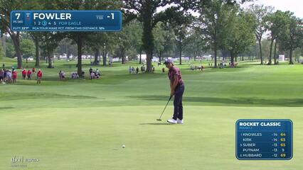 Rickie Fowler | Round 2 | 7th hole | Shot 4 | 2025 Rocket Classic