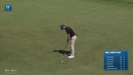Thomas Detry | Round 3 | 17th hole | Shot 3 | 2025 RBC Heritage