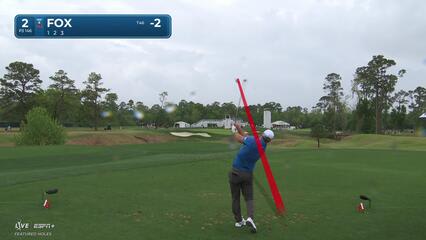 Ryan Fox | Round 2 | 2nd hole | Shot 1 | 2025 Houston Open