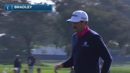 Keegan Bradley | Round 4 | 1st hole | Shot 3 | 2025 Farmers