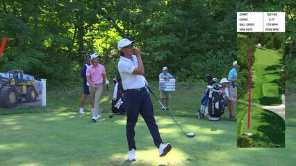 Rickie Fowler | Round 2 | 17th hole | Shot 1 | 2025 John Deere