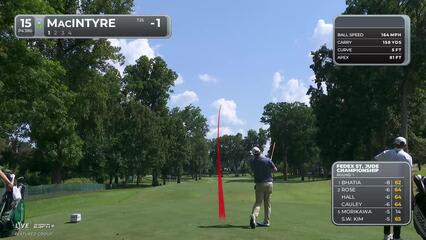 Robert MacIntyre | Round 1 | 15th hole | Shot 1 | 2025 FedEx St. Jude