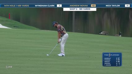 Andrew Novak | Round 1 | 14th hole | Shot 2 | 2026 THE PLAYERS
