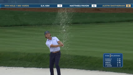 Austin Smotherman | Round 1 | 11th hole | Shot 3 | 2026 THE PLAYERS