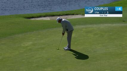 Fred Couples | Round 1 | 17th hole | Shot 3 | 2025 Hoag Classic
