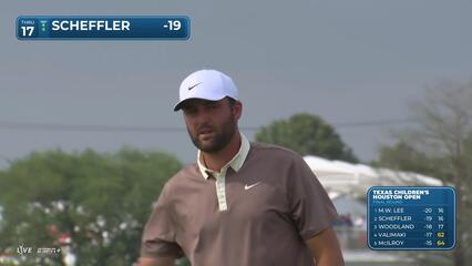 Scottie Scheffler | Round 4 | 17th hole | Shot 4 | 2025 Houston Open