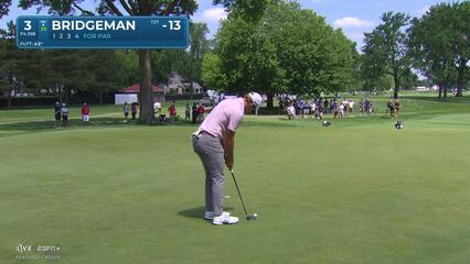 Jacob Bridgeman | Round 4 | 3rd hole | Shot 4 | 2025 Rocket Classic