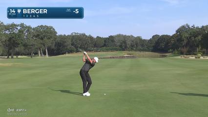 Daniel Berger | Round 2 | 14th hole | Shot 2 | 2025 The RSM Classic