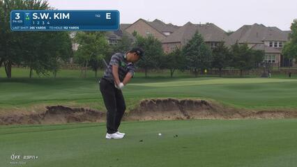 Si Woo Kim | Round 1 | 3rd hole | Shot 2 | 2025 THE CJ CUP