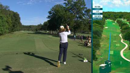 Garrick Higgo | Round 3 | 14th hole | Shot 1 | 2025 Sanderson Farms