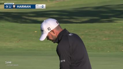 Brian Harman | Round 2 | 9th hole | Shot 4 | 2024 The RSM Classic