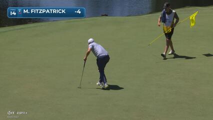Matt Fitzpatrick | Round 1 | 14th hole | Shot 3 | 2025 RBC Heritage