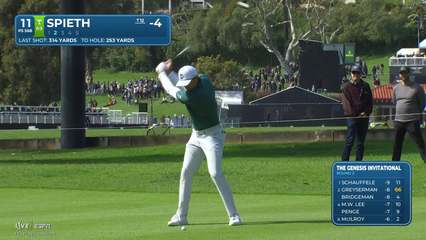 Jordan Spieth | Round 2 | 11th hole | Shot 2 | 2026 The Genesis