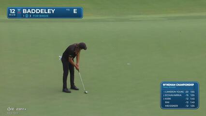 Aaron Baddeley | Round 4 | 12th hole | Shot 2 | 2025 Wyndham