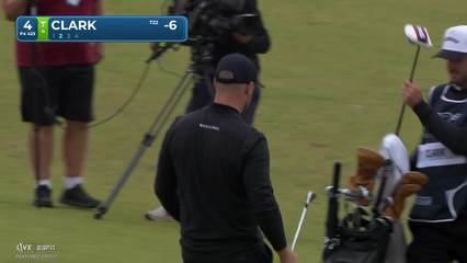 Wyndham Clark | Round 3 | 4th hole | Shot 2 | 2026 Genesis Scottish Open