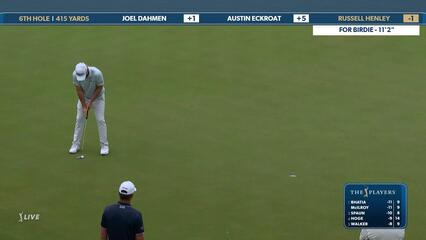 Russell Henley | Round 4 | 6th hole | Shot 3 | 2025 THE PLAYERS