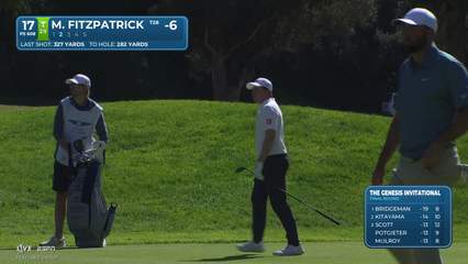 Matt Fitzpatrick | Round 4 | 17th hole | Shot 2 | 2026 The Genesis
