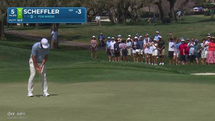 Scottie Scheffler | Round 4 | 5th hole | Shot 3 | 2026 Arnold Palmer