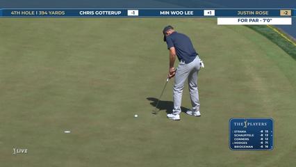 Justin Rose | Round 2 | 4th hole | Shot 4 | 2026 THE PLAYERS